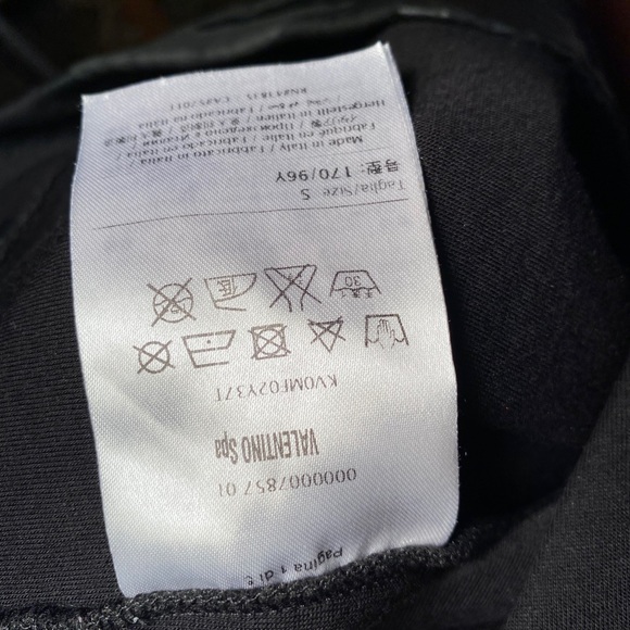 Valentino Black camouflage neoprene crew neck - Picture 5 of 5